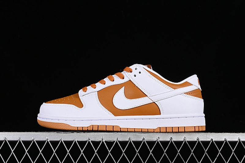 Nike DUNK LOW SB REVERSE CURRY DARK CURRY/WHITE · FQ6965-700, photo 1