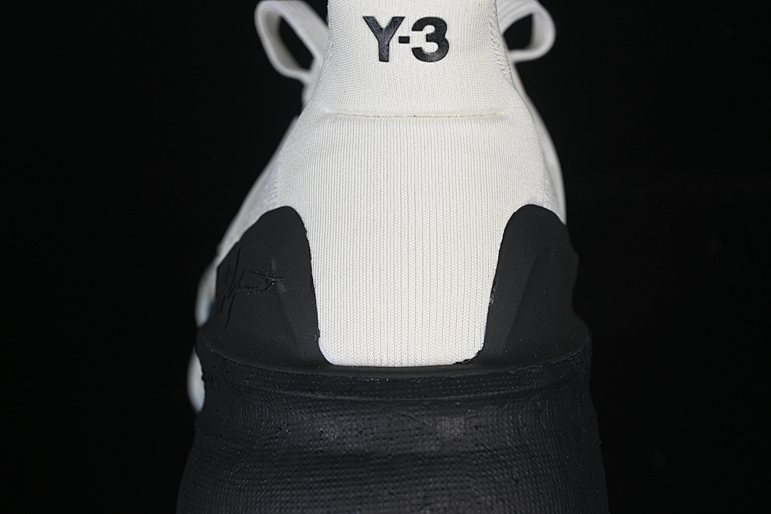 Unbranded [JR6648]-[Y-3 X ULTRABOOST 5 CASUAL POPCORN SHOES WHITE/BLACK]-[WOMAN:36-39]-[MAN:40-48] - Image 6