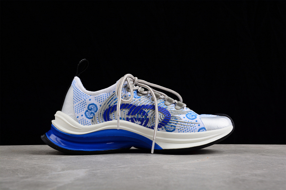 Gucci [USN108485]-[GU*CCI TRCH MUL WA GG SOGGI BLUE/LIGHT GREY/WHITE]-[WOMAN:36-39]-[MAN:40-46] - Image 12