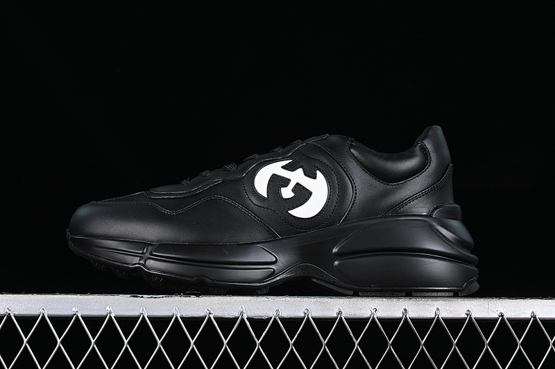 On Running On Running GU*CCI RHYTON VINTAGE TRAINER SNEAKER BLACK · UPG701057, photo 1