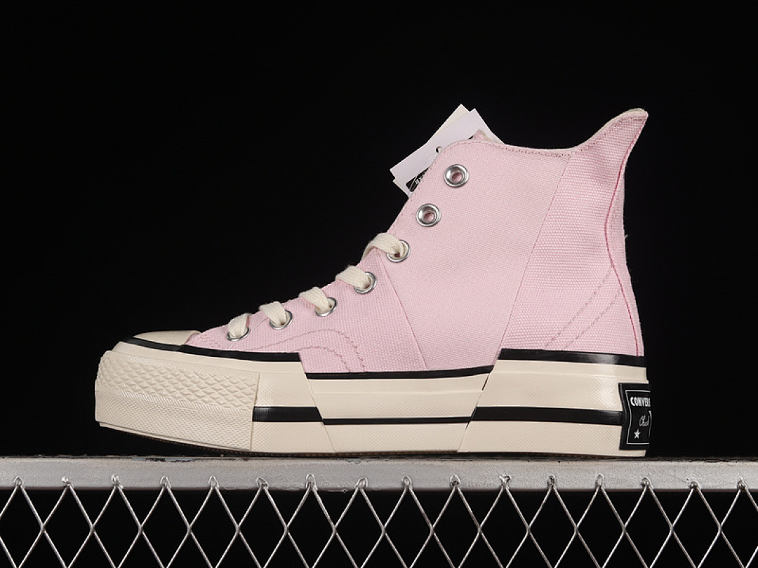 Converse [A04366C]-[CHUCK TAYLOR ALL-STAR 70S PLUS HIGH SUNRISE PINK/EGRET]-[WOMAN:35-40], photo 1