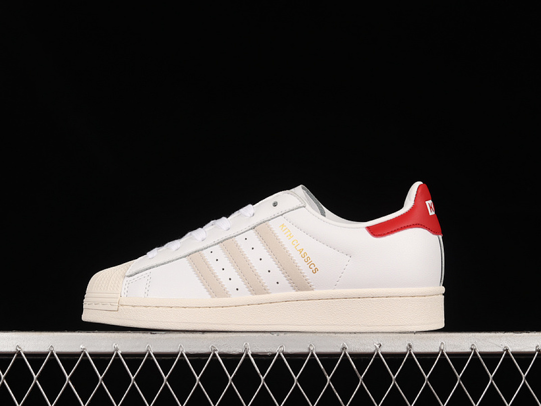 Kith [GY2543]-[SUPERSTAR X KITH CLASSICS WHITE/WHITE/RED]-[WOMAN:35.5-39]-[MAN:40-44], photo 1