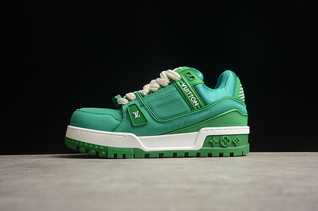 Louis Vuitton [TRAINER MAXI GREEN/WHITE]-[MAN:39-45] - Image 3