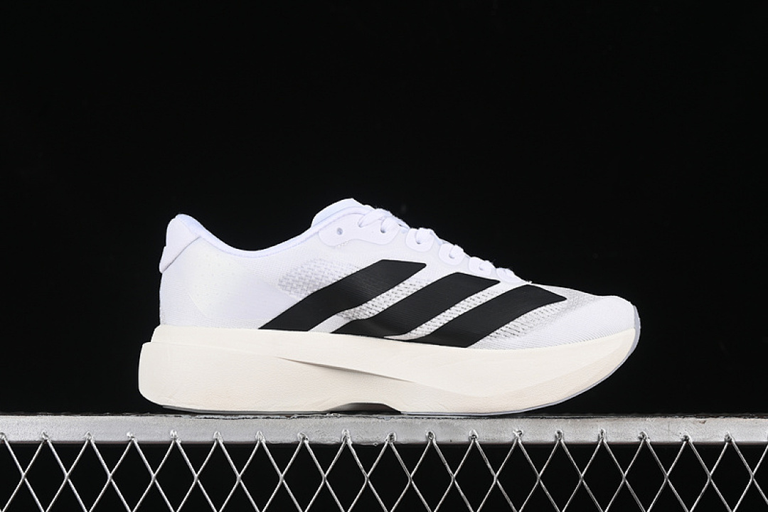 Adidas [JH6206]-[ADIZERO EVO SL CLOUD WHITE/CORE BLACK/CLOUD WHITE]-[WOMAN:36-39]-[MAN:40-45] - Image 16