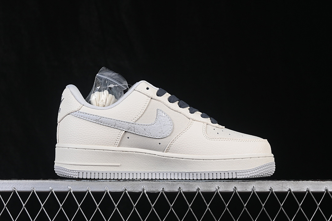 Nike [DW8806-009]-[AIR FORCE 1 07 LOW CASUAL SNEAKERS GREY/BEIGE]-[WOMAN:36-39]-[MAN:40-45] - Image 15