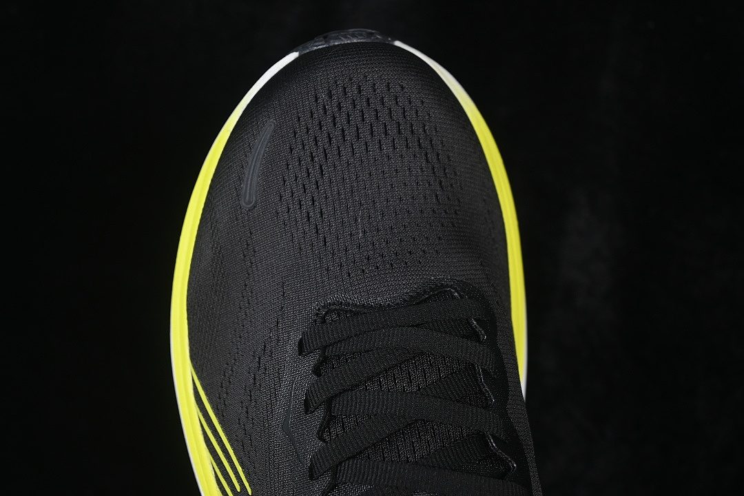 On Running [1176572 BKCS]-[ONE CLIFTON 11 BREATHABLE RUNNING SHOES BLACK/YELLOW]-[MAN:40-46] - Image 9