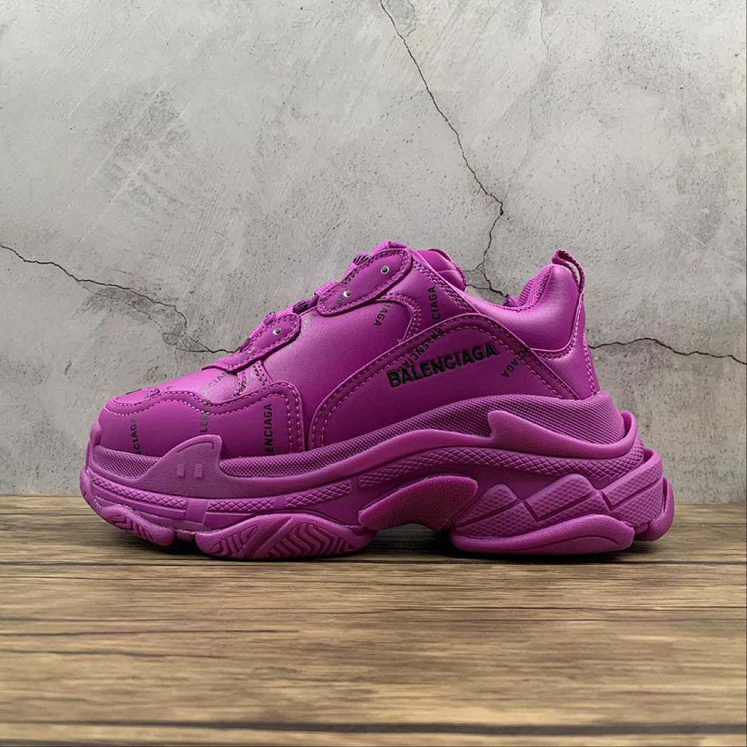 WOMAN:35-39 · BA*LEN*CIAGA TRIPLE S PINK/PINK/BLACK, photo 1