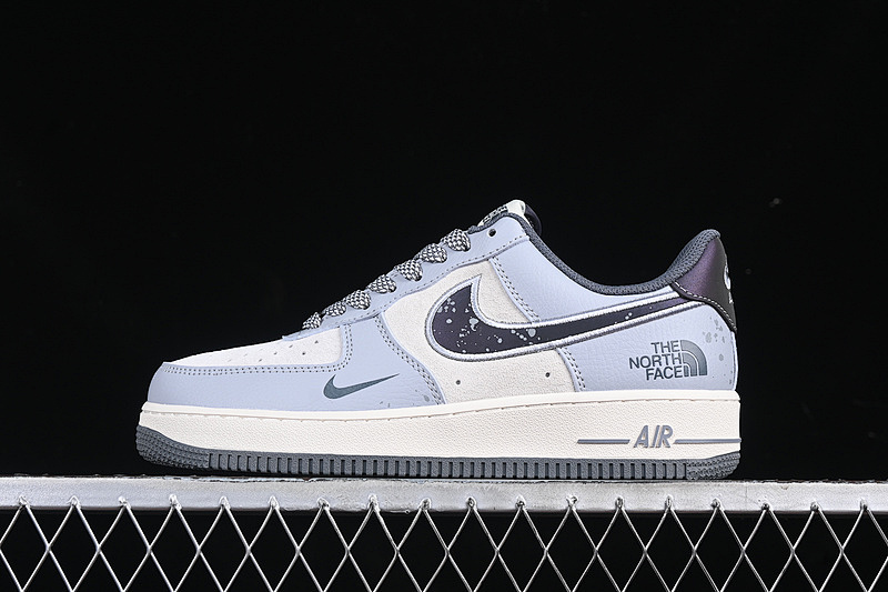 Nike Nike AIR FORCE 1 07 LOW WHITE/GREY/BLACK/BLUE · DM6688-006, photo 1