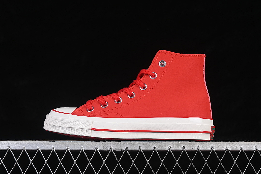 Unbranded [A18992C]-[HIGH TOP CASUAL SHOES FOR AUTUMN AND WINTER RED/WHITE]-[WOMAN:35-39.5]-[MAN:40-44], photo 1