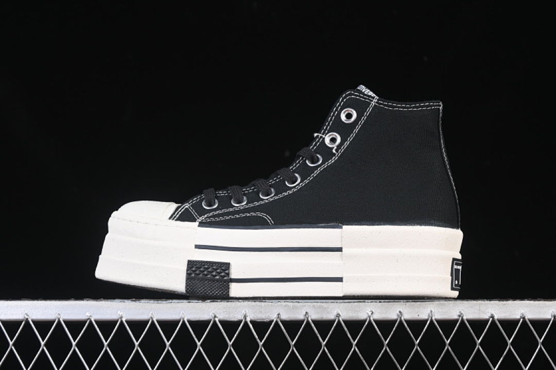 Converse [A06754C]-[RICK OWENS DRKSHDW X CONVERSE CHUCK 70 BLACK/WHITE]-[WOMAN:35-39]-[MAN:40-44], photo 1