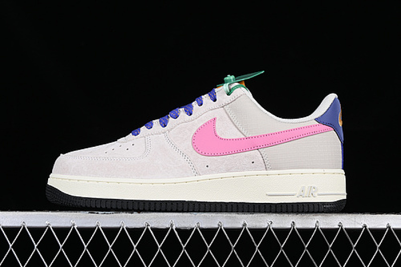 Nike Nike AIR FORCE 1 07 LOW WHITE/BLACK/GREY/PURPLE/PINK · CU3007-061, photo 1