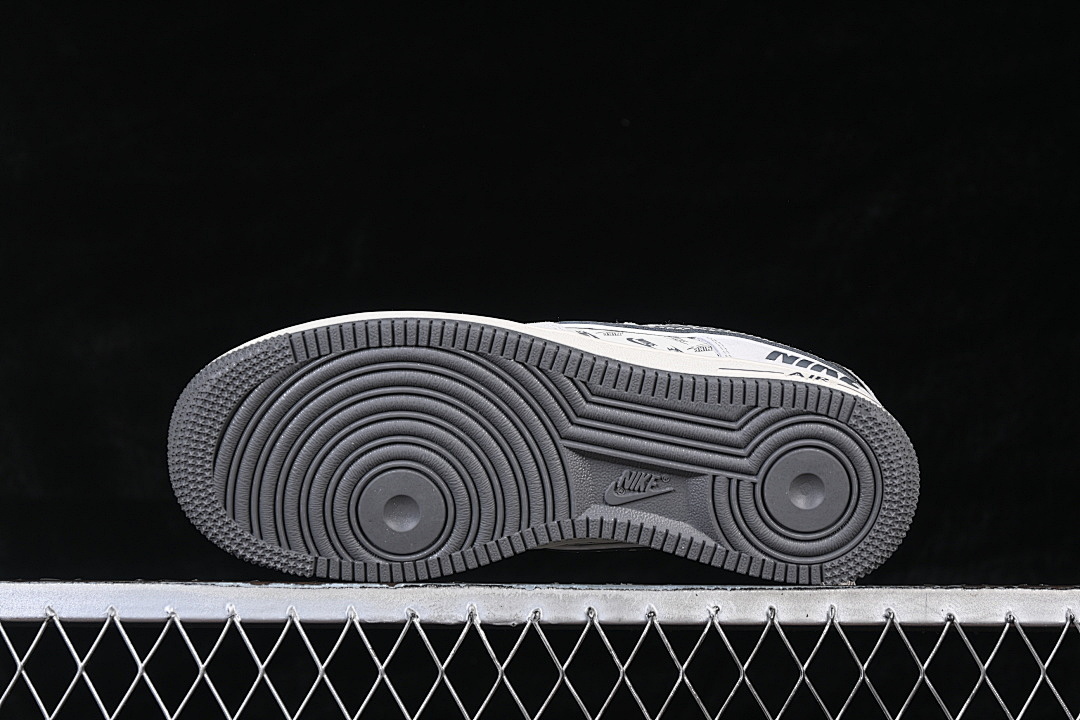 Nike [JP8028-071]-[AIR FORCE 1 07 LOW CASUAL SNEAKERS WHITE/DARK GRAY]-[WOMAN:36-39]-[MAN:40-45] - Image 14