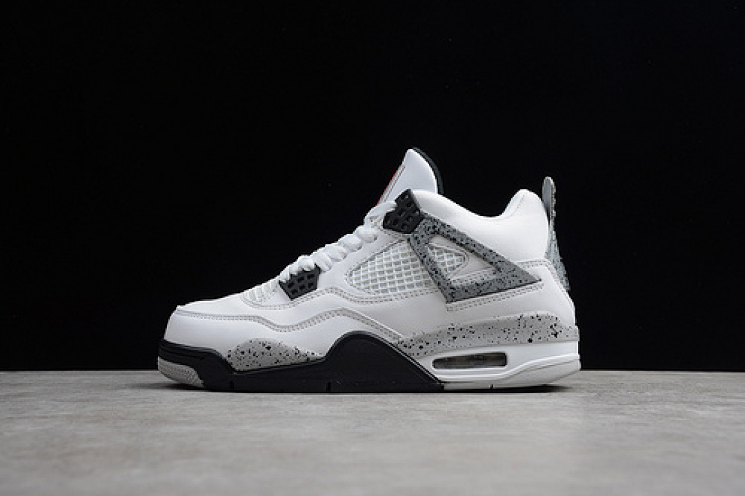 Jordan [840606-192]-[AIR JORDAN 4 RETRO OG CEMENT WHITE/FIRE RED-BLACK-TECH GREY]-[UNISEX:36-45]-[OG00218], photo 1