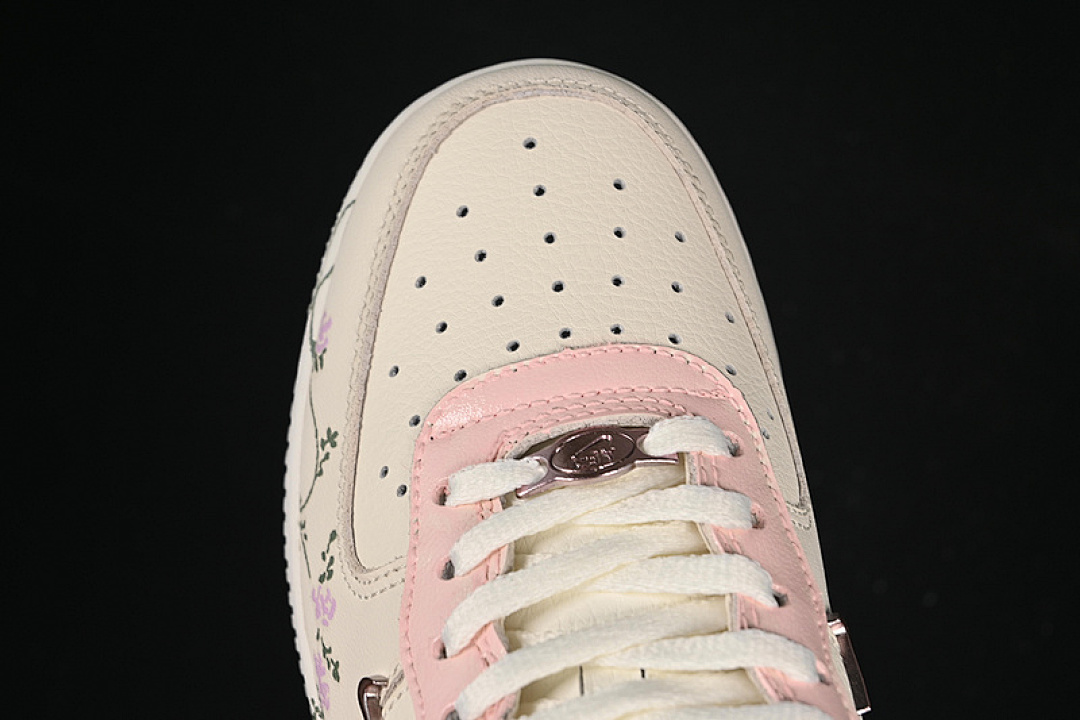 Nike [FV8110-182]-[AIR FORCE 1 07 LOW LIGHT PINK FLOWERS BEIGE/PINK]-[WOMAN:36-39]-[MAN:40-45] - Image 10