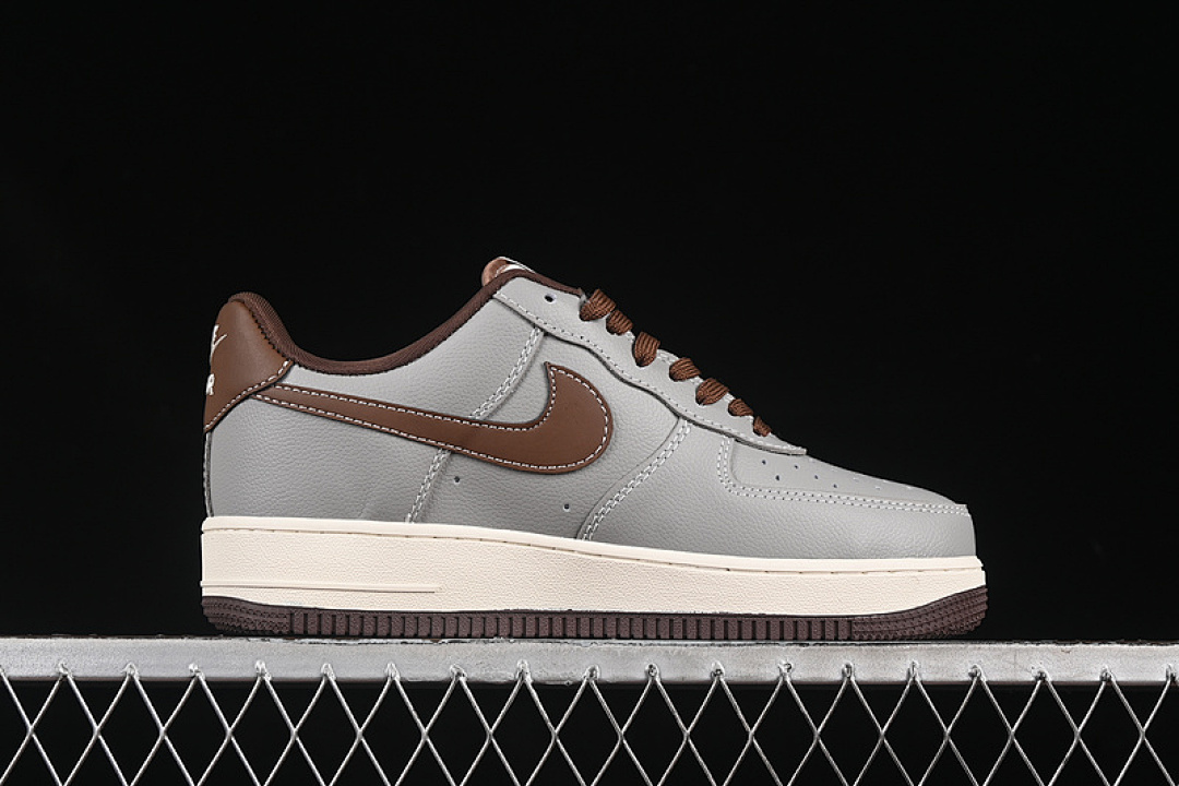 Nike [KK1988-073]-[AIR FORCE 1 07 LOW GREY/BROWN]-[WOMAN:36-39]-[MAN:40-45] - Image 16