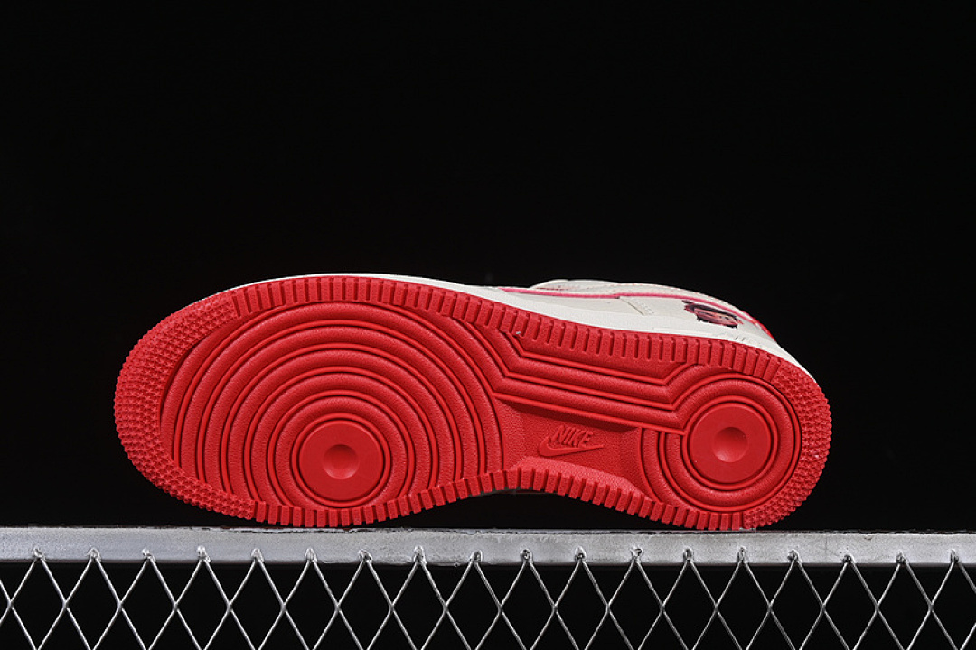 Nike [KK1988-059]-[AIR FORCE 1 07 LOW WHITE/RED]-[WOMAN:36-39]-[MAN:40-45] - Image 15