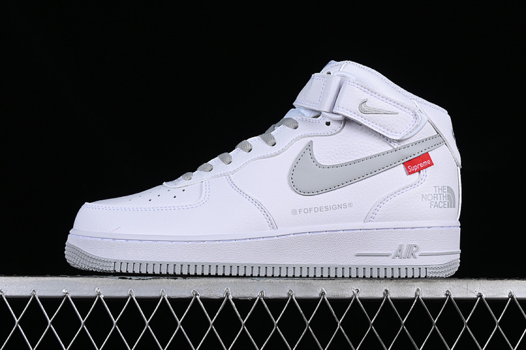 Nike [CW2289-111]-[AIR FORCE 1 07 MID WHITE/GREY]-[WOMAN:36-39]-[MAN:40-45], photo 1