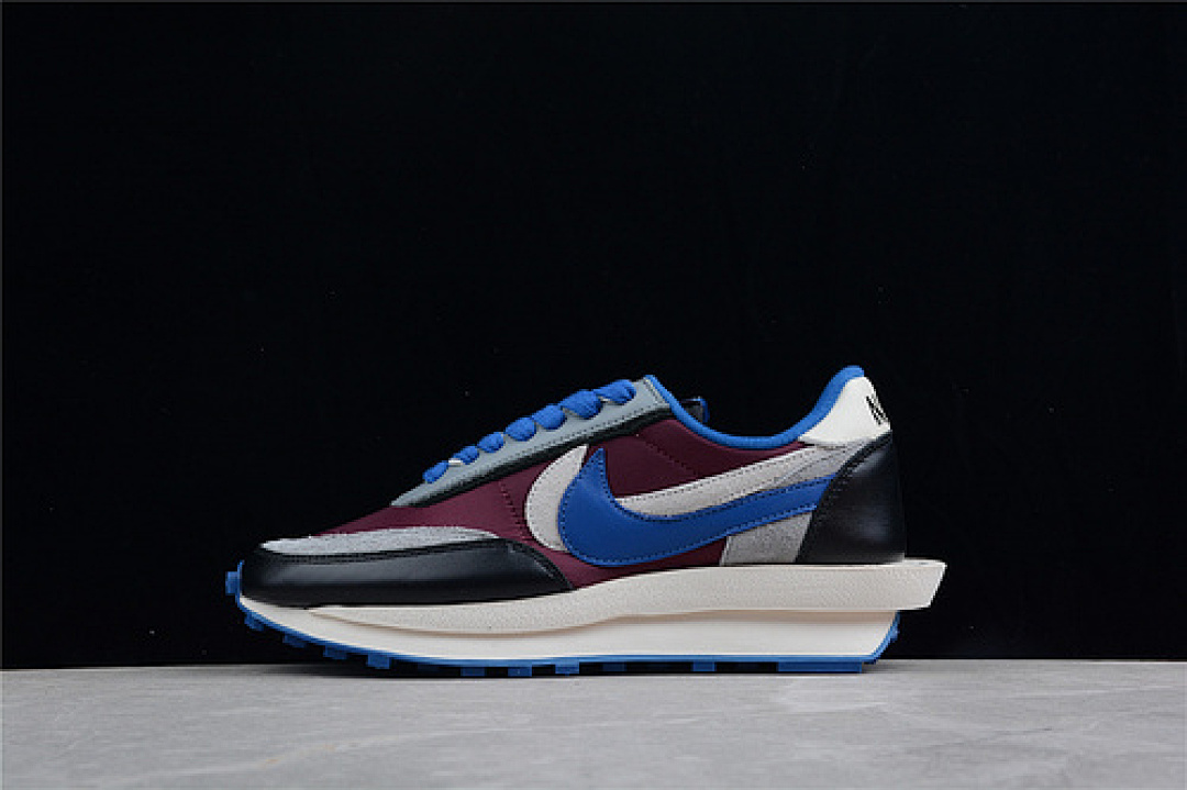 Undercover [DJ4877-600]-[SACAI X UNDERCOVER LDWAFFLE NIGHT MAROON/PALE IVORY/GROUND GREY/TEAM (ROYAL]), photo 1