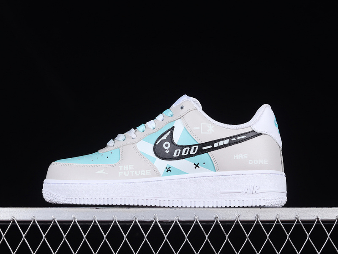 Nike [CW2288-111]-[AIR FORCE 1 07 LOW PS5 SKY BLUE/WHITE/BLACK]-[WOMAN:36-39]-[MAN:40-45], photo 1