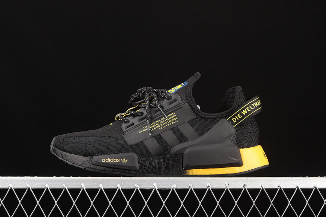 Unbranded [GY5354]-[NMD_R1 V2 SHOES CORE BLACK/YELLOW GRADIENT/CORE BLACK]-[WOMAN:36-39]-[MAN:40-45], photo 1