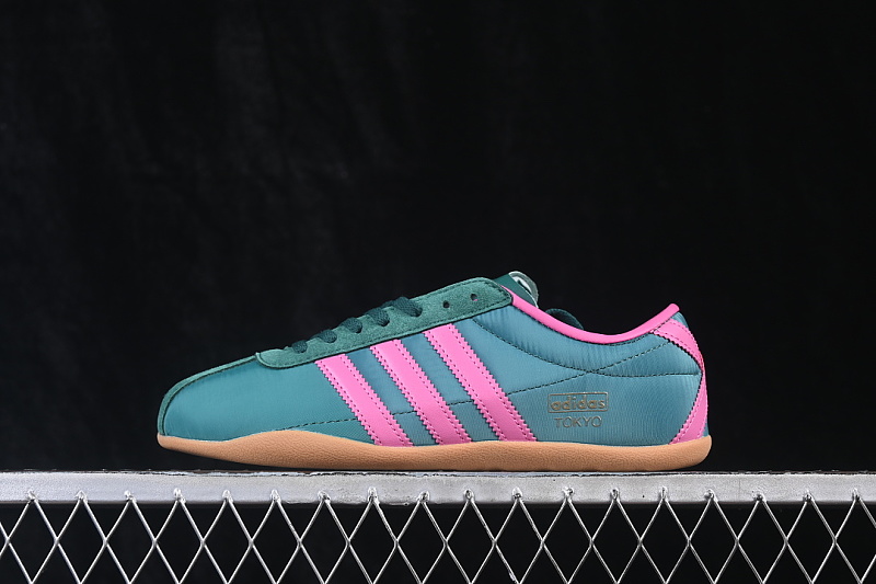 Adidas Adidas NOTITLE TOKYO W CASUAL LIFE SHOES DARK GREEN/PINK · JQ0583, photo 1