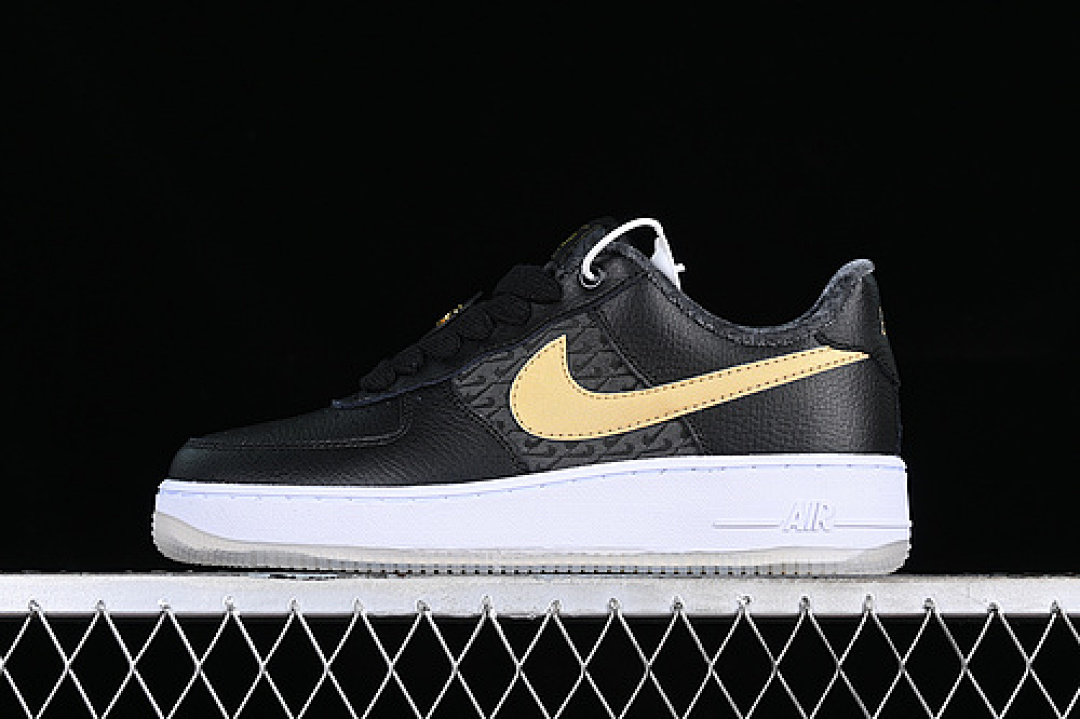 Nike [FN6977-010]-[AIR FORCE 1 07 LOW WHITE/BLACK/YELLOW]-[WOMAN:36-39]-[MAN:40-45], photo 1