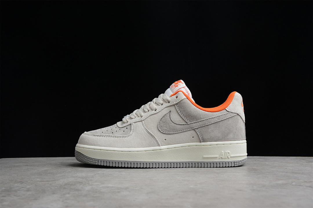 Nike Nike AIR FORCE 1 LOW 07 OFF WHITE/GREY/ORANGE · CQ5059-102, photo 1