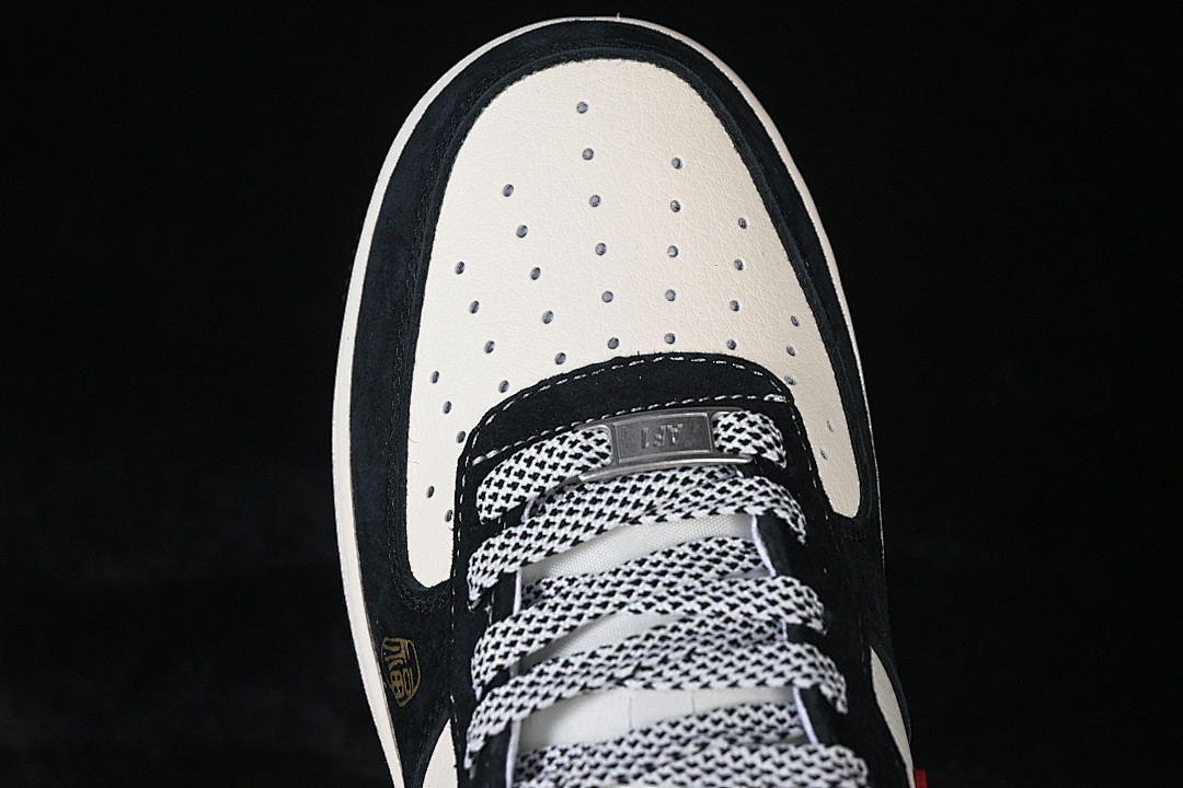Nike [MZ9588-831]-[AIR FORCE 1 07 LOW CASUAL SNEAKERS RED/WHITE/BLACK]-[WOMAN:36-39]-[MAN:40-45] - Image 9