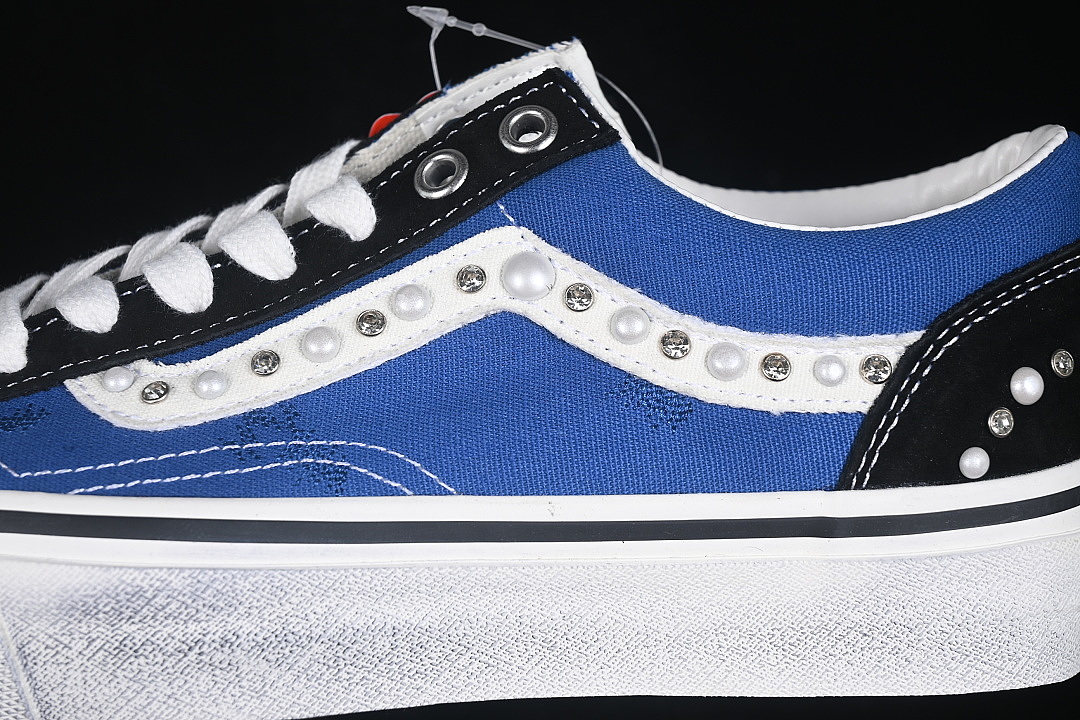 Unbranded [VN000E8VYA6]-[LX OLD SKOOL 36 BLACK/NAVY]-[WOMAN:35-39]-[MAN:40-44] - Image 7