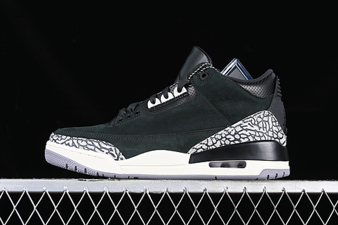 Jordan AIR Jordan 3 RETRO OFF NOIR BLACK/GREY/WHITE · CK9246-001, photo 1