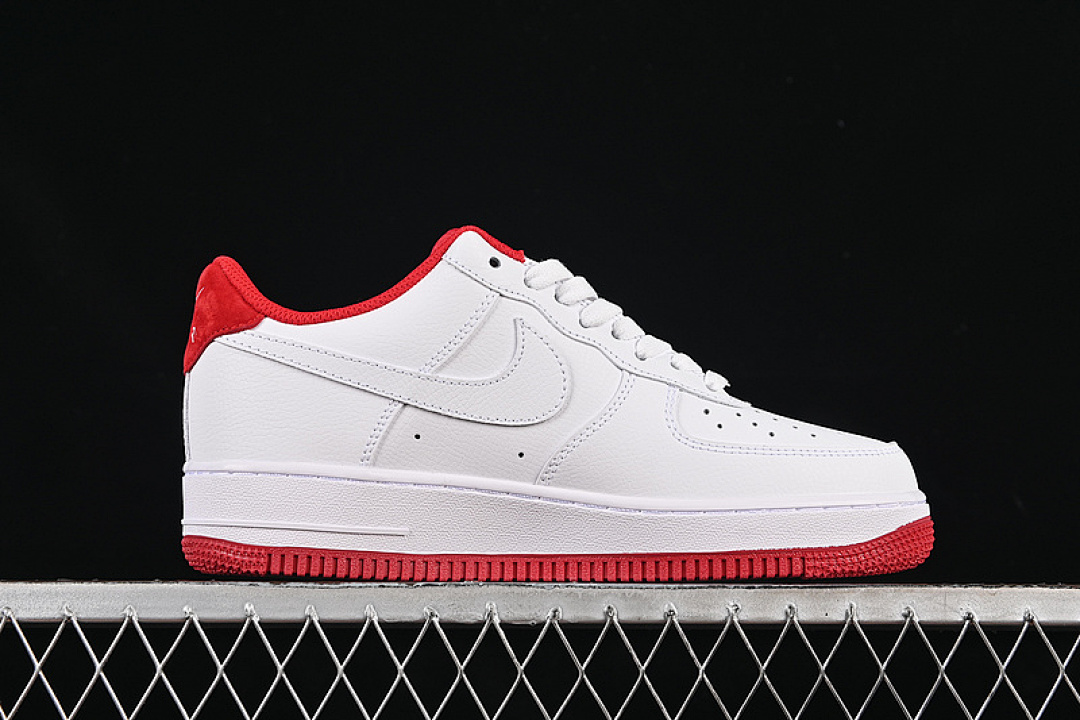 Nike [ZH0316-103]-[AIR FORCE 1 07 LOW WHITE/RED]-[WOMAN:36-39]-[MAN:40-45] - Image 16