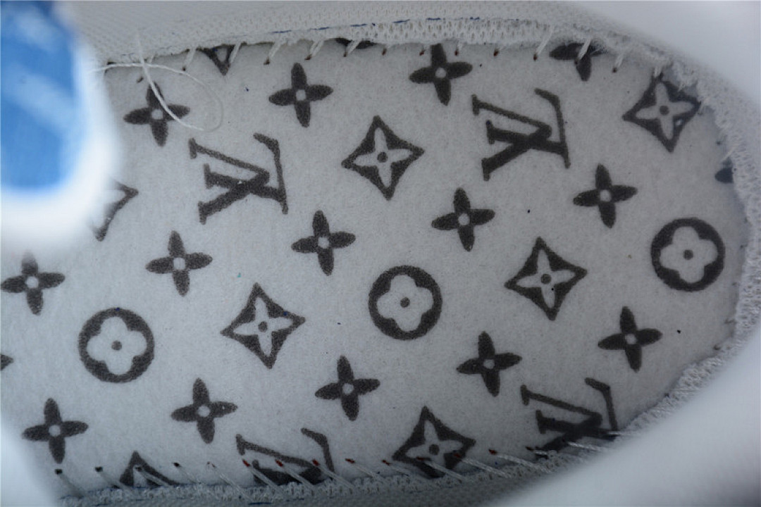 Louis Vuitton [L*V TRAINER 21SS SNEAKERS DARK BLUE/DARK BLUE/WHITE]-[MAN:39-45] - Image 4