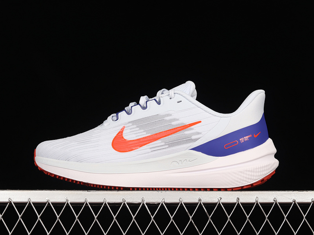 AIR WINFLO 9 FOOTBALL GREY/CONCORD/CINNABAR/BRIGHT CRIMSON · DD6203-006, photo 1