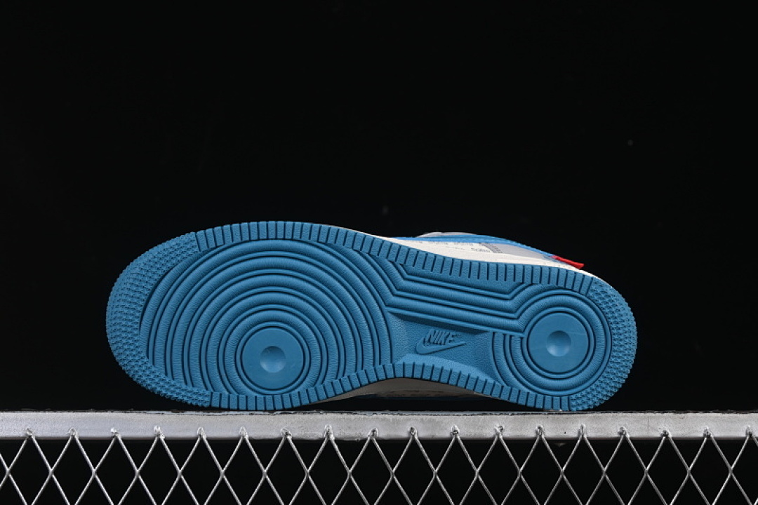 Nike [XD2588-607]-[AIR FORCE 1 07 LOW WHITE/BLUE/GREY]-[WOMAN:36-39]-[MAN:40-45] - Image 15