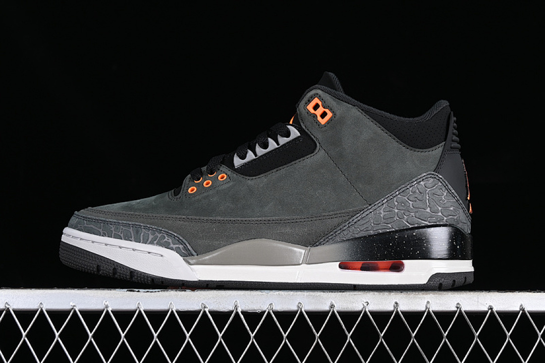 Jordan AIR Jordan 3 RETRO FEAR 2023 NIGHT STADIUM/TOTAL ORANGE/BLACK · CT8532-080, photo 1
