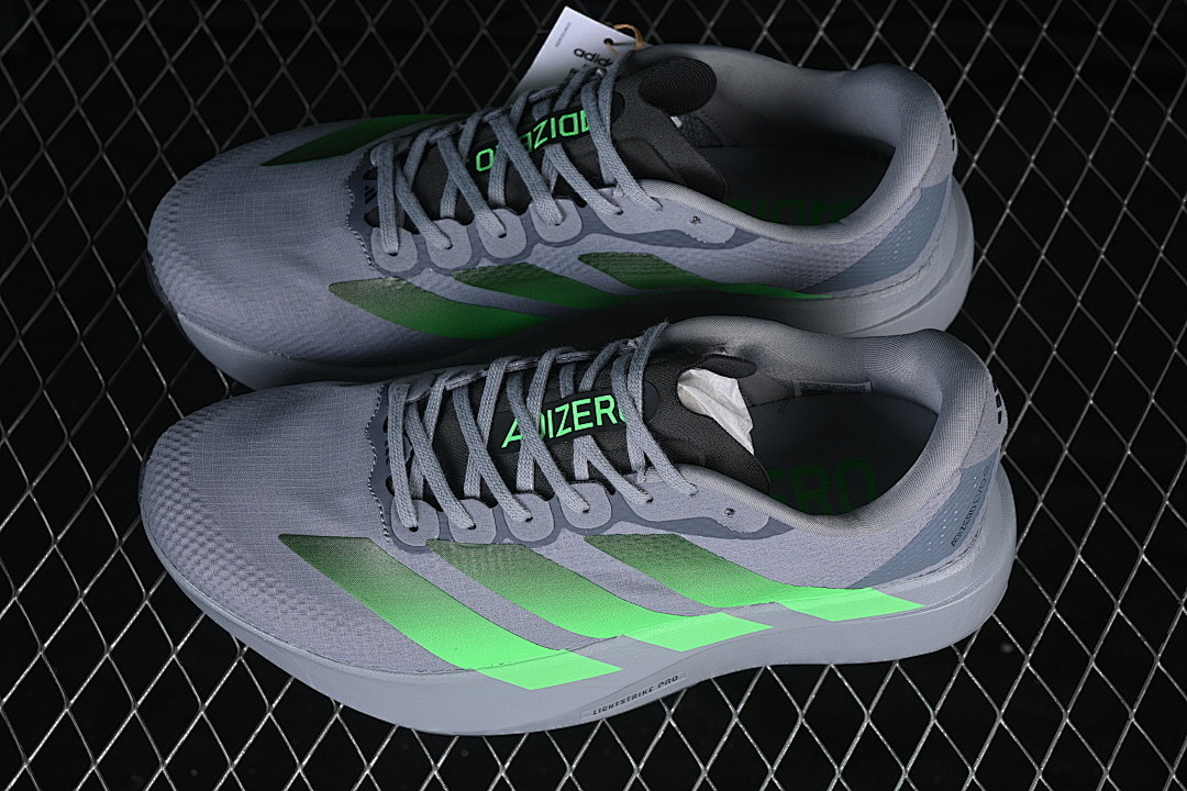 Adidas [KI6927]-[ADIZERO EVO SL RUNNING SHOES GREY/GREEN/GREY]-[WOMAN:36-39]-[MAN:40-45] - Image 11