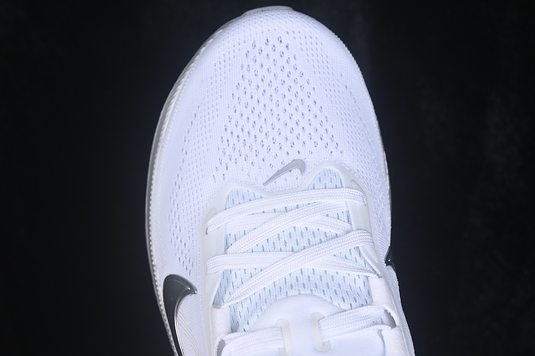 Nike [IB1881-102]-[AIR ZOOM PEGASUS 42 BREATHABLE SHOES WHITE/SILVER]-[WOMAN:36-39]-[MAN:40-46] - Image 9