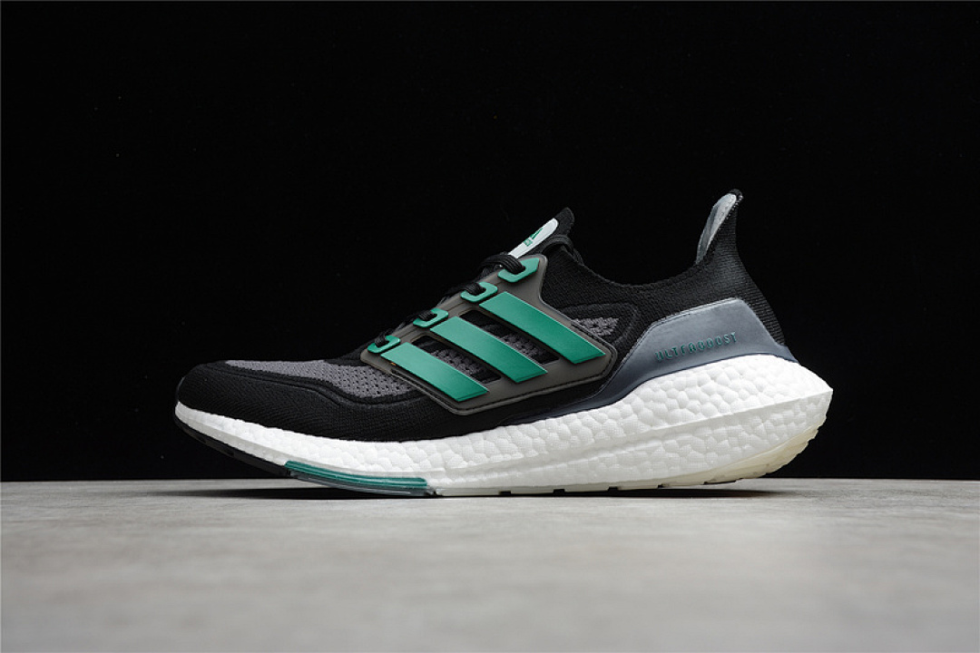 Unbranded [FZ1923]-[ULTRABOOST 21 SHOES CLOUD WHITE/SUB GREEN/CORE BLACK]-[WOMAN:36-39]-[MAN:40-45], photo 1