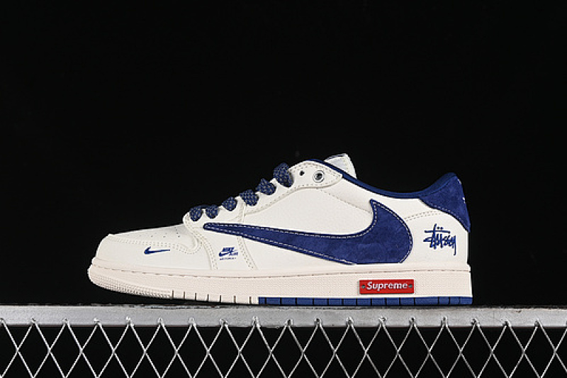 Jordan TRAVIS SCOTT X FRAGMENT DESIGN AIR Jordan 1 LOW OG SP WHITE/BLUE · SJ2068-127, photo 1