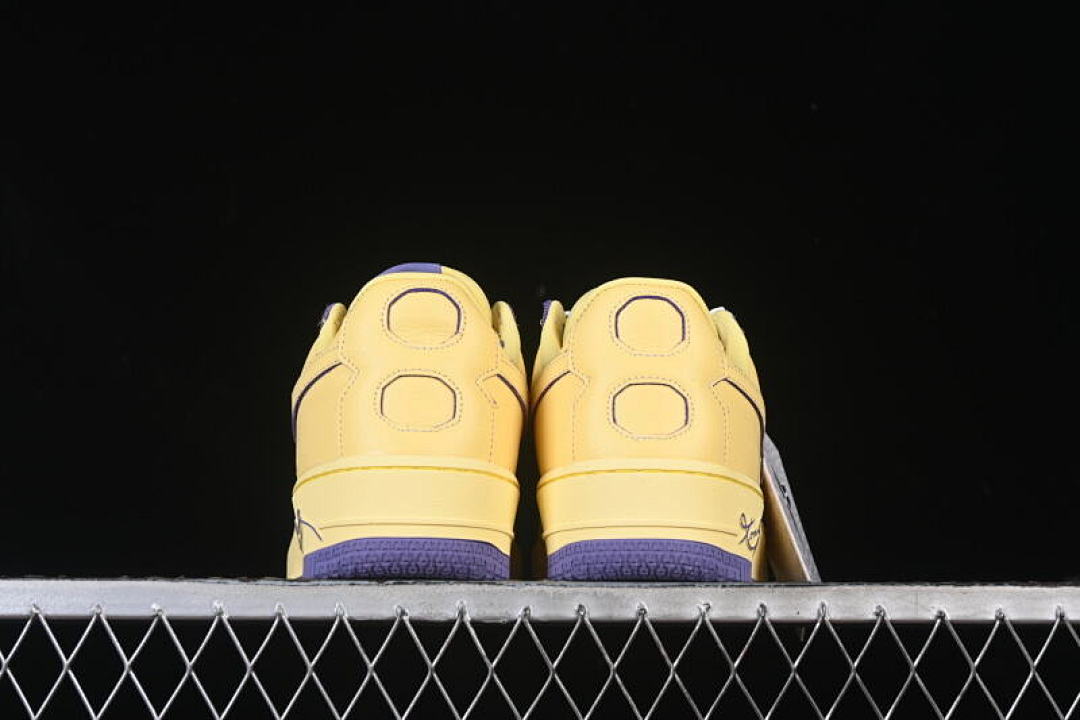 Nike [HV9408-700]-[AIR FORCE 1 07 LOW YELLOW/PURPLE/BLACK/WHITE]-[WOMAN:36-39]-[MAN:40-45] - Image 14