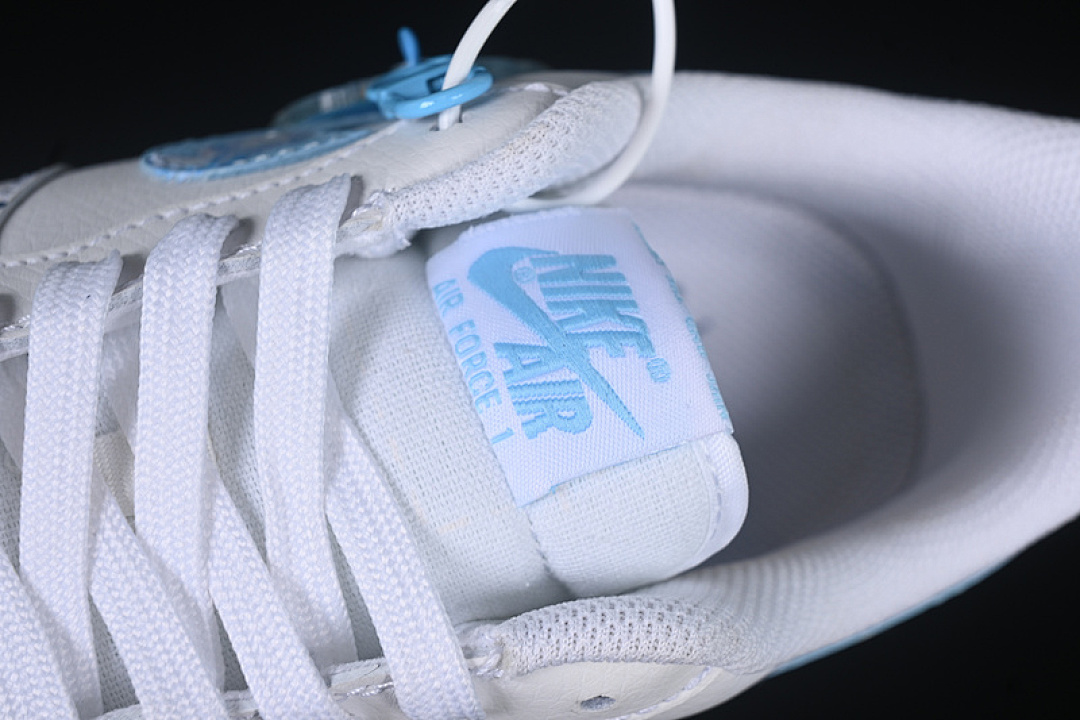Nike [HF0022-010]-[AIR FORCE 1 07 LOW WHITE/BLUE]-[WOMAN:36-39]-[MAN:40-45] - Image 9