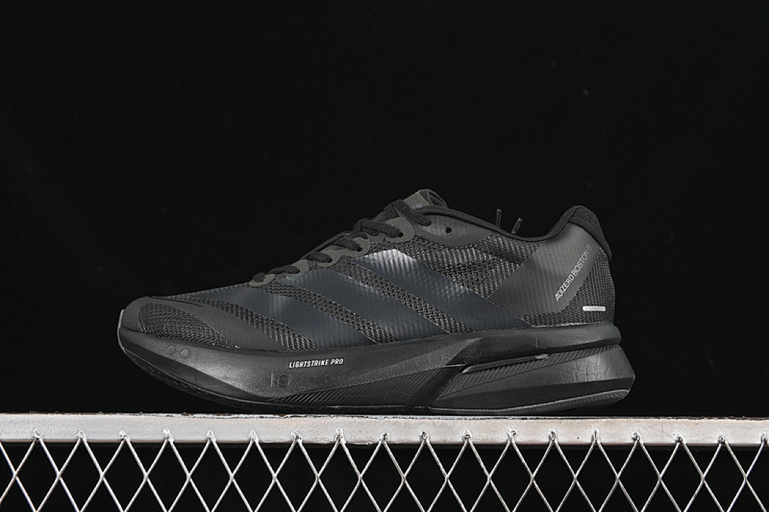 On Running [JS4941]-[ADIZERO BOSTON 13 BLACK/GREY]-[WOMAN:36-39]-[MAN:40-46], photo 1