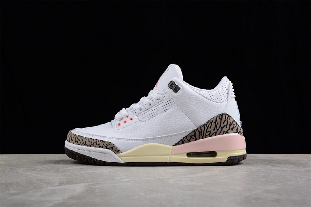 Jordan [CK9246-102]-[AIR JORDAN 3 RETRO NEAPOLITAN WHITE/DARK MOCHA/ATMOSPHERE/SAIL]-[UNISEX:36-47.5], photo 1