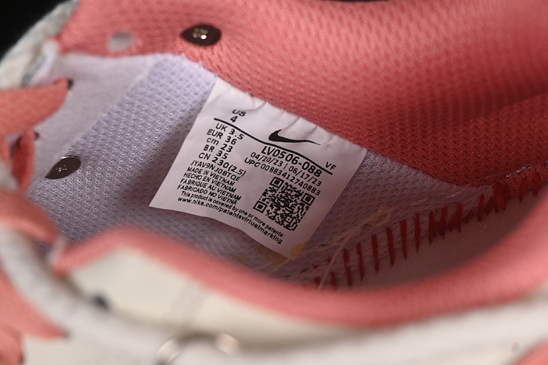 Nike [LV0506-880]-[AIR FORCE 1 07 LOW X CAPYBARA POUR MILKBAPE WHITE/PINK]-[WOMAN:36-41] - Image 6