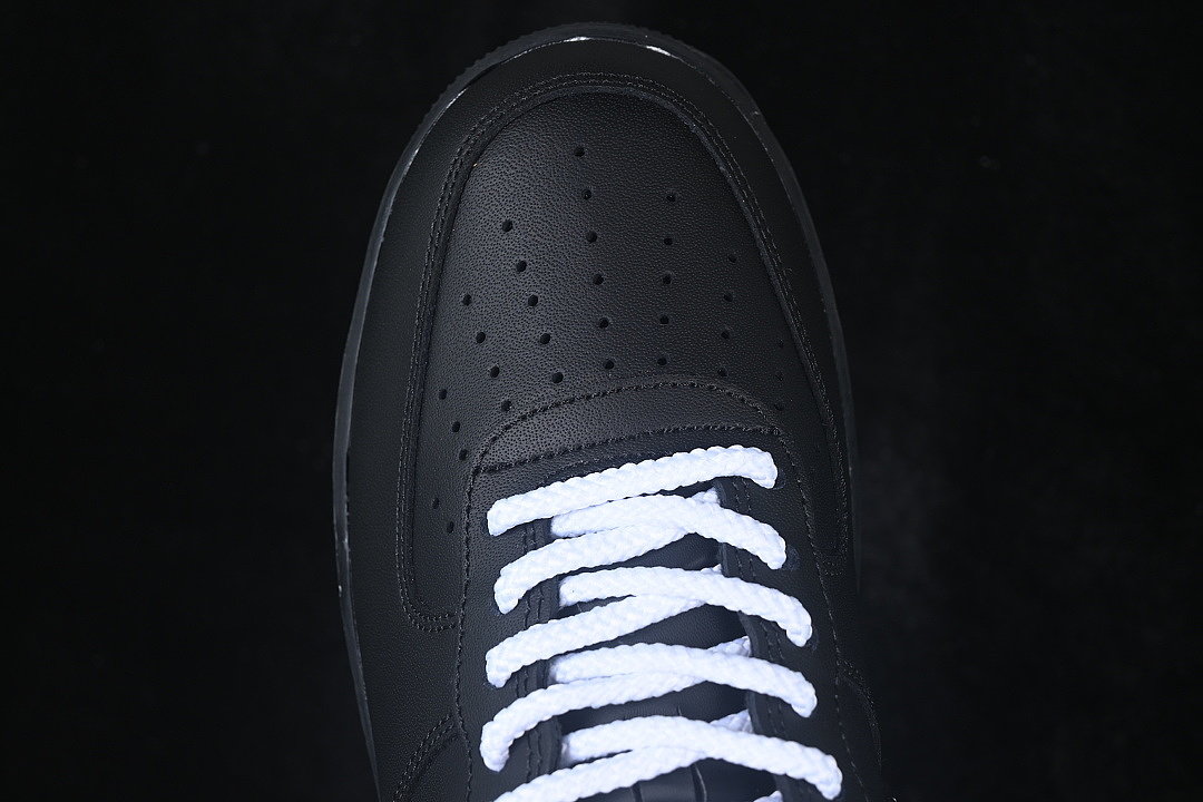 Nike [CW2288-511]-[AIR FORCE 1 07 LOW CASUAL SNEAKERS BLACK/INKINESS]-[WOMAN:36-39]-[MAN:40-45] - Image 9