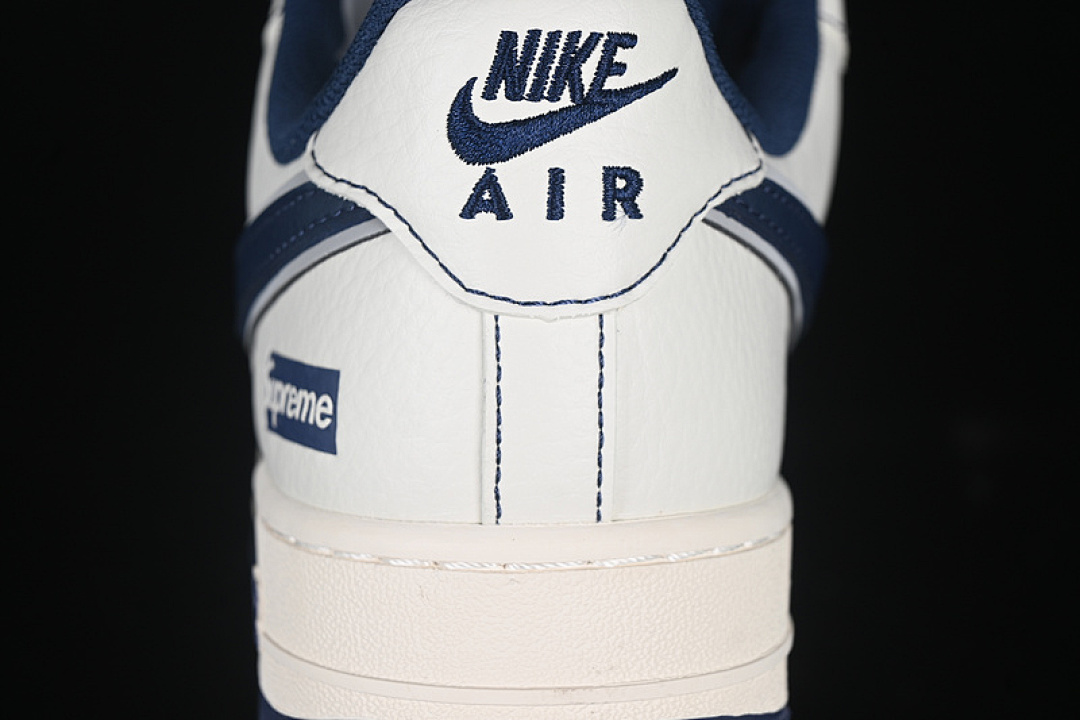 Nike [XZ6188-019]-[AIR FORCE 1 07 LOW SUPREME WHITE/BLUE]-[WOMAN:36-39]-[MAN:40-45] - Image 7