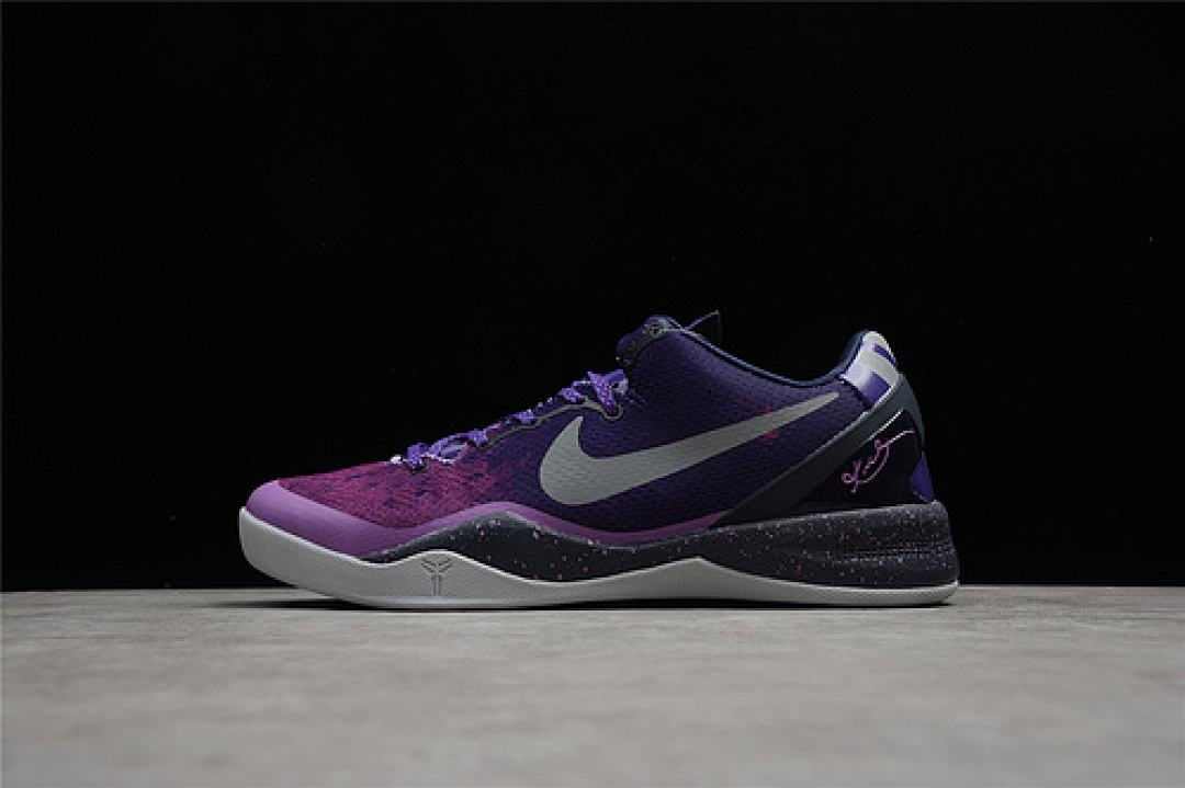 Nike Nike KOBE 8 SYSTEM PLAYOFF COURT PURPLE/PURE PLATINUM-BLACKENED BLUE · 555035-500, photo 1