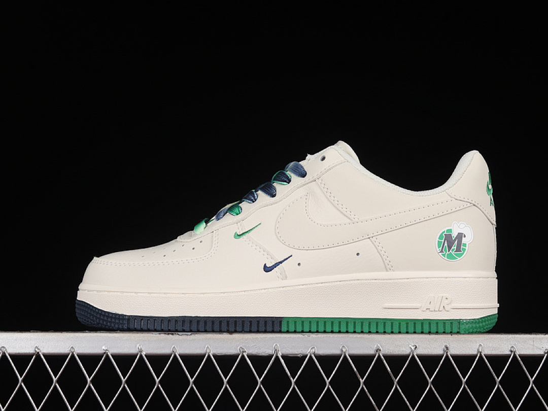 Nike [DD5969-899]-[AIR FORCE 1 LOW 07 WHITE/GREEN/NAVY BLUE]-[WOMAN:36-39]-[MAN:40-45], photo 1