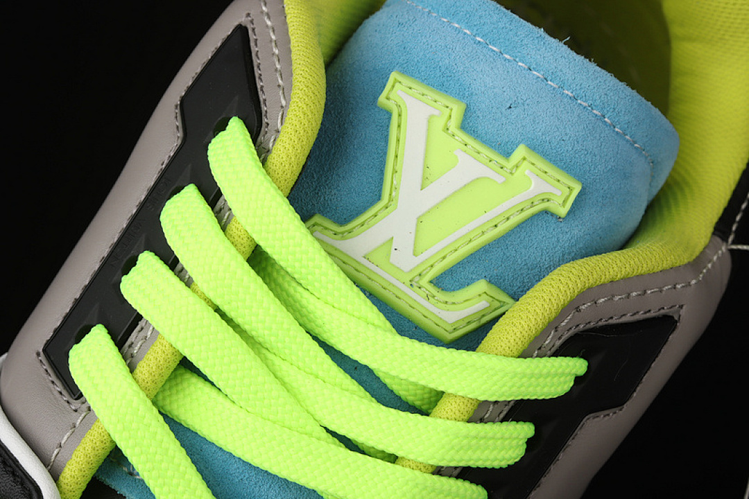 Louis Vuitton [L*V 2021SS TRAINER SHOES BLACK/LIGHT GREY/GREEN]-[MAN:38-45] - Image 10