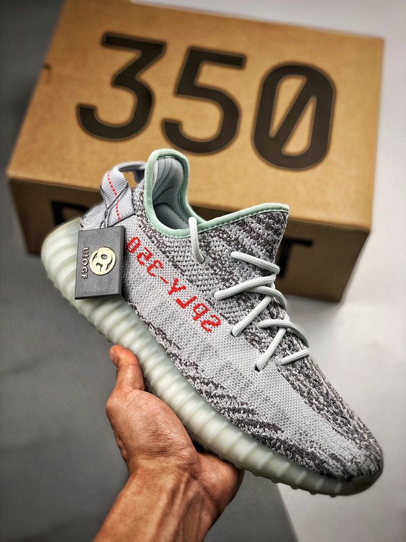 On Running Adidas OG YEEZY BOOST 350 V2 BLUE TINT/GRETHR/HIRERE · B37571, photo 1